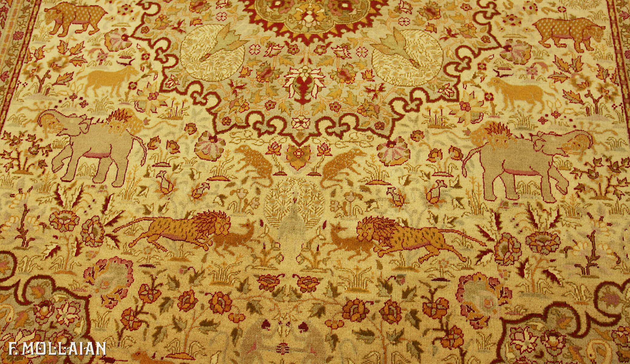 Teppich Indisch Antiker Amritsar n°:88741454